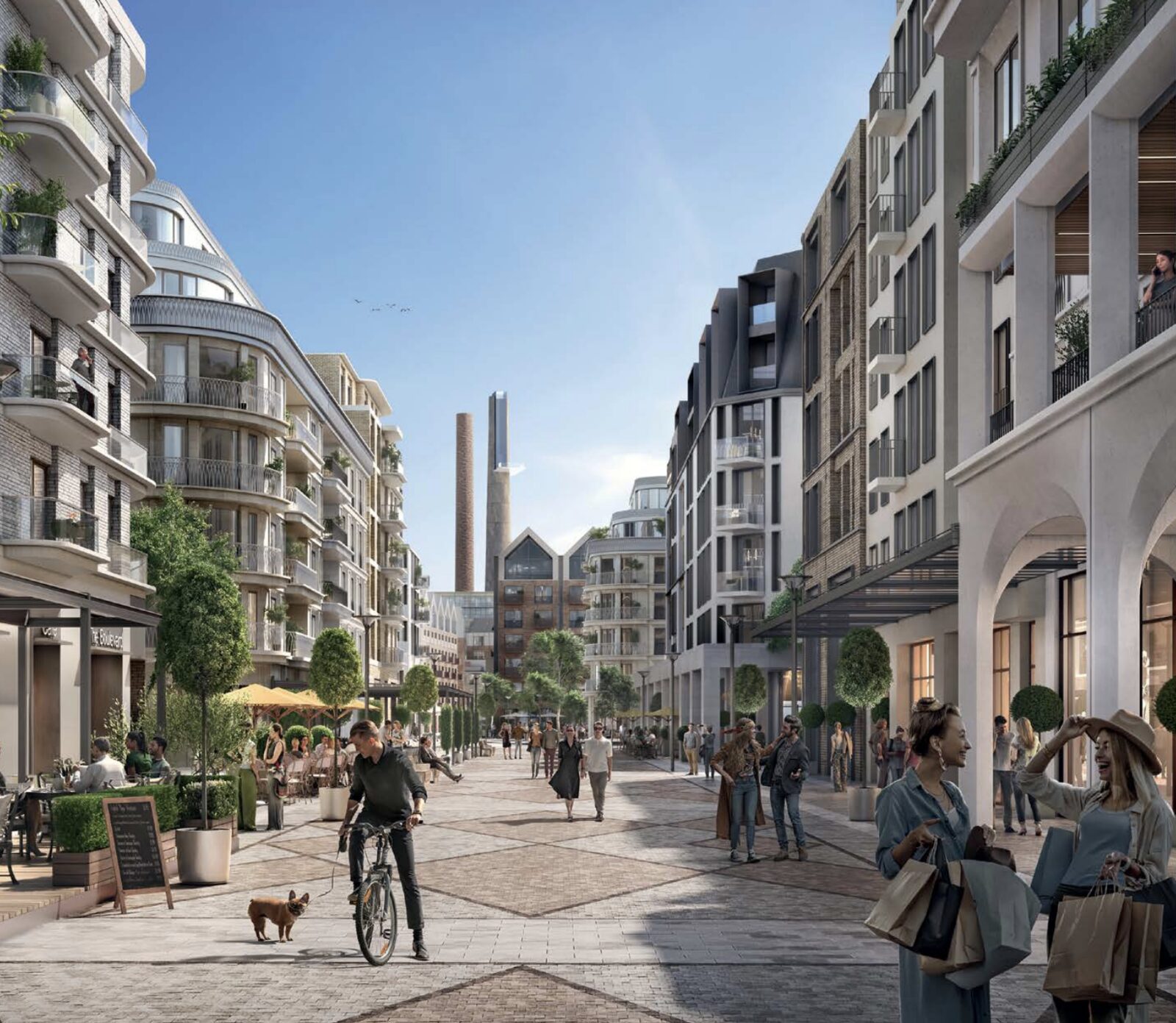 Riga SoHo — revitalized historic quarter with retail and gastronomy next to Club Residences