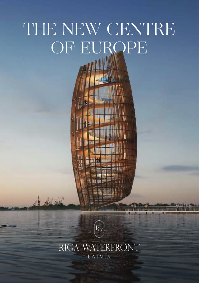 Riga Waterfront brochure cover