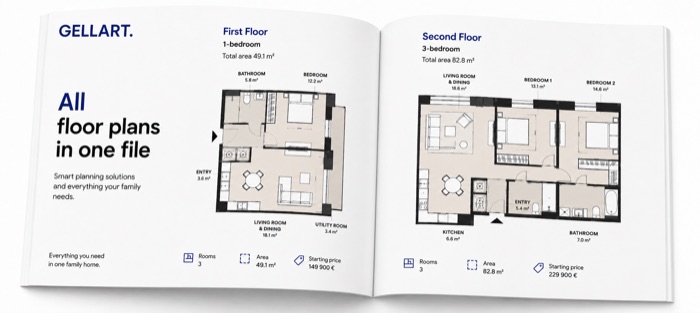 Floor plan catalogue